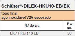 Schlüter®-DILEX-HKU-EB/EK