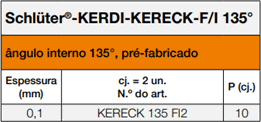 Schlüter®-KERDI-KERECK/FI 135°