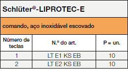 Schlüter®-LIPROTEC-E EB