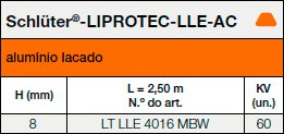 Schlüter®-LIPROTEC-LLE-AC