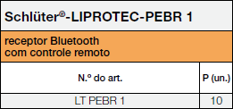 Schlüter-LIPROTEC-PEBR 1